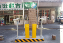 农大南路蓝园社区车牌识别